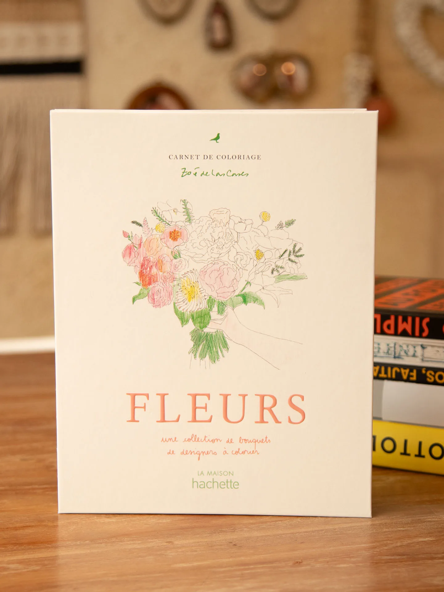 Image illustrative de l'article "Livre de coloriage – Fleurs – Zoé de las Cases"