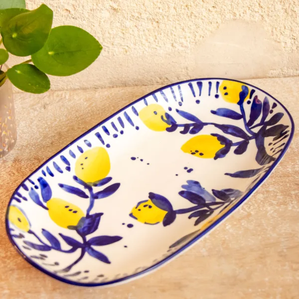 Image illustrative de l'article "Plat, bleu, grès"