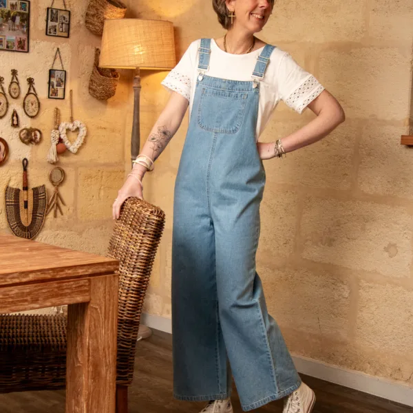 Image illustrative de l'article "Salopette jean PETUNIA"