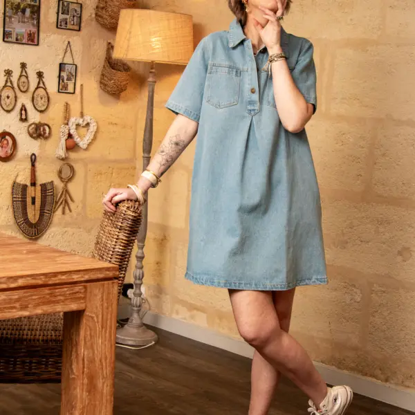 Image illustrative de l'article "Robe jean ANANAS"