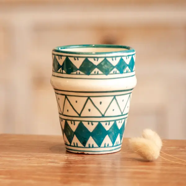Image illustrative de l'article "Tasse losanges vert"