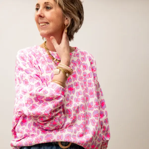 Image illustrative de l'article "Sweat Leo violet DIANE"