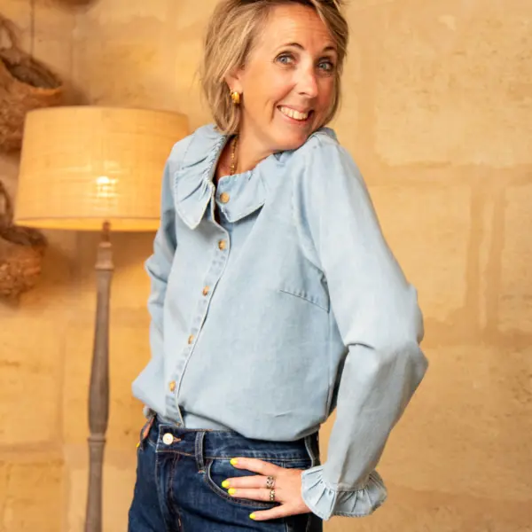 Image illustrative de l'article "Chemise jean AURIANE"