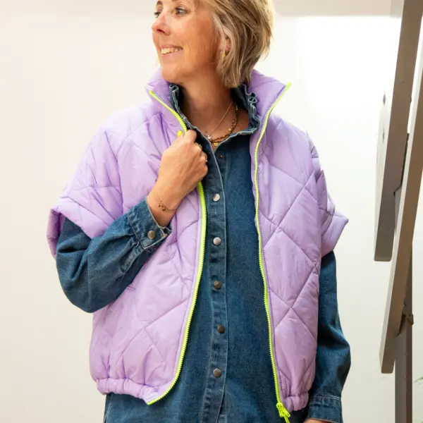 Image illustrative de l'article "Doudoune violette BERYL"