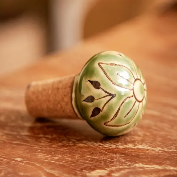 Image illustrative de l'article "Bouchon de bouteille vert marron"