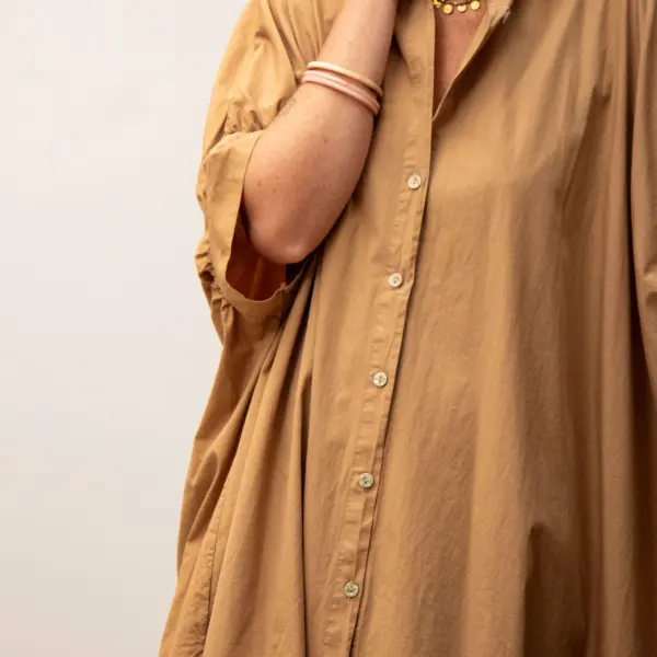 Image illustrative de l'article "Robe longue camel NOISETTE"